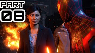 Miles Morales the Marvels SpiderMan PS5 Walkthrough Gameplay Part08 4K60 GAMER BLEND No Commentary [upl. by Kaycee]