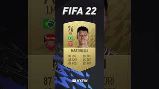 Gabriel Martinelli  FIFA Evolution FIFA 20  EAFC 25 [upl. by Euqnimod]