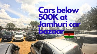 Cars below 500K in Kenya  Jamhuri car bazaar Nairobi [upl. by Milah446]