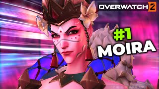 OVERWATCH CONTROL by the BEST Moira Player [upl. by Elisee805]