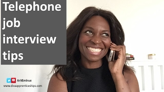 6 telephone job interview tips  how to pass a telephone interview [upl. by Hembree]