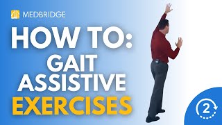 How to Do Gait Assistive Exercises  John OHalloran  Physical Therapy  MedBridge [upl. by Uaerraj101]