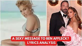 Inside Jennifer Lopezs Latest VideoA Sexy Message to Ben Affleck benaffleck jenniferlopez jlo [upl. by Myron17]