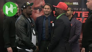 Whyte v Chisora II  Dillian Whyte and Dereck Chisora face off ahead of highlyanticipated rematch [upl. by Rubel]