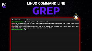 The grep command  Linux [upl. by Alekim620]