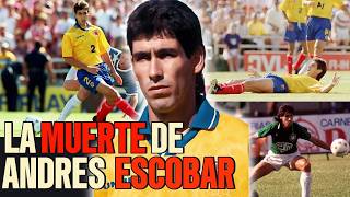 La muerte de ANDRÉS ESCOBAR  UN AUTOGOL LE COSTO LA VIDA history [upl. by Idroj440]