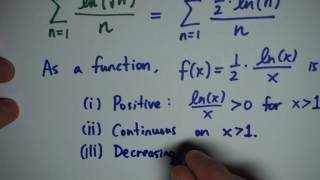 Integral Test for Series [upl. by Sida]