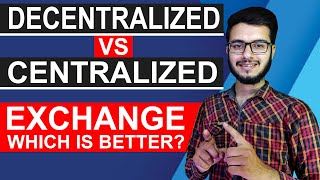 Centralized vs Decentralized Crypto Exchange  CEX vs DEX Crypto [upl. by Gladis]