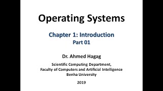 Operating Systems  Ch01  Part01 نظم التشغيل – الفصل الأول – الجزء الأول [upl. by Shalne]