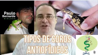 TIPOS DE SOROS ANTIOFÍDICOS [upl. by Asseneg713]