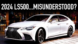 2024 Lexus LS 500 Confusing Flagship [upl. by Ayotak441]