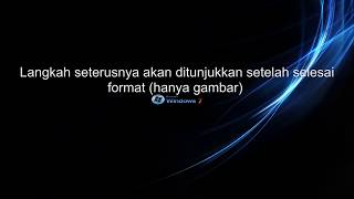 Cara untuk Format Windows 7 Malay Version [upl. by Repmek]