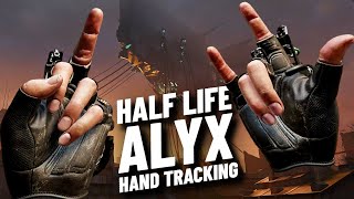 Half Life Alyx With ONLY HAND TRACKING  Quest 3 Steam Link Gameplay [upl. by Harbird295]