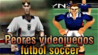 Peores videojuegos de fútbol soccer [upl. by Idzik36]