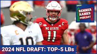 2024 NFL Draft Top5 Linebackers [upl. by Bedwell]