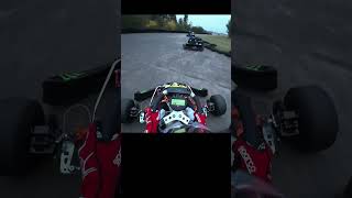 Speed diffrence between a Rotax Senior and a Rental kart shorts racing automobile karting [upl. by Ambert]