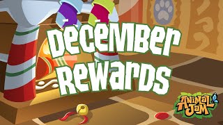 December Rewards 2021 Animal Jam Play Wild [upl. by Eilahs]