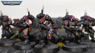 Dark Angels Infiltrators  Warhammer 40k [upl. by Nylauqcaj30]