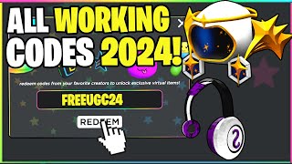 NEW ALL WORKING CODES FOR UGC LIMITED IN 2024 ROBLOX UGC LIMITED CODES [upl. by Ynnahc]