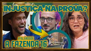 🐔AFazenda16 Injusto Yuri vence a Prova do Fazendeiro com a ajuda de Galisteu Fim de Fernando [upl. by Carrick986]