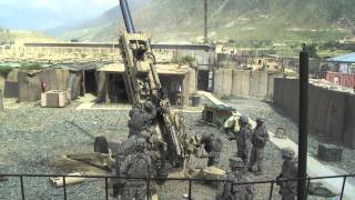 M777 Howitzer Firing Bravo Battery 3321 HD Video 5 [upl. by Enyamrahc]