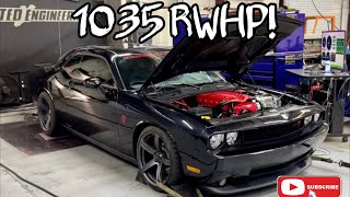 1000 HP Dodge Challenger SRT GHOUL MASSIVE HORSEPOWER with MMX Forged Stroker Gen 5 Whipple [upl. by Larentia900]