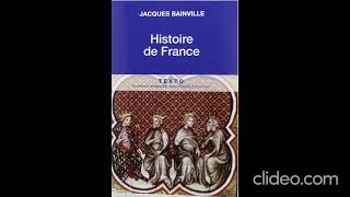 Compte rendu de lecture sur lhistoire de France de Bainville [upl. by Kirrad]