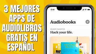 Las 3 MEJORES Apps De Audiolibros GRATIS En Español [upl. by Aerdnak262]