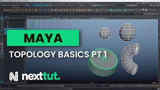 MAYA TUTORIAL  Topology Basics pt1 [upl. by Ybsorc]