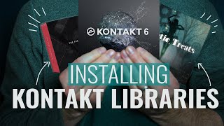 How to Install KONTAKT LIBRARIES Install Native and 3RD PARTY Kontakt Libraries [upl. by Ayadahs]