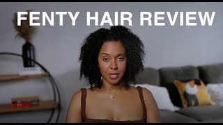 DOES FENTY HAIR WORKS ON NATURAL COILY HAIR FENTY SHAMPOO amp DEEP CONDITIONER REVIEW [upl. by Ellinehc692]