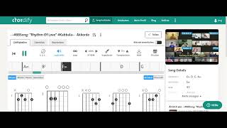 →BBSong Titel quotRhythm Of Lovequot Lernvideo Akkorde Lyrics Melody Chords Kabbalaquot← [upl. by Judon]