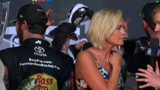 Sherry Pollex on Truexs win I told him thats why you never give up [upl. by Oirramaj]