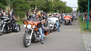 PRAGUE HARLEY DAYS 2016  spanilá jízda [upl. by Meggy]