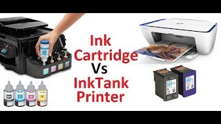 Ink Cartridge Printer vs InkTank Printer  Epson Hp Canon Brother [upl. by Atnoed724]