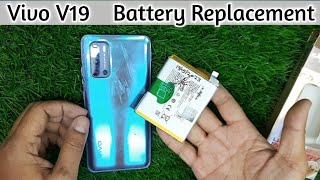 Vivo V19 Battery Replacement [upl. by Anivla]