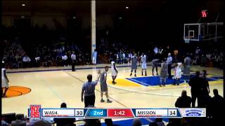 Missions Frank Halls jump stop acrobatic layup and one [upl. by Warenne]