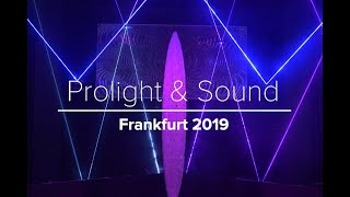 Laser Lighting Art by KVANT  ProlightSound 2019 Frankfurt [upl. by Lizbeth]