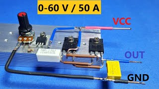 How to make a High Power regulated power supply  60 V  50 A [upl. by Alyce]