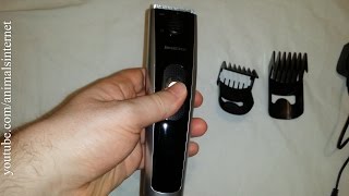 Silvercrest LIDL hair and beard trimmer IAN 270711 unboxing amp how to use 4k UHD 2160p [upl. by Adnilema573]