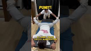 Restoring balance and alignment SI joint pelvis and coccyx manipulation to improve mobility [upl. by Nirol]