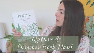 Nature Book HAUL Gardening Foraging Seasonal Flower Books [upl. by Joanna]