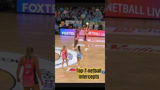 Check out these Top 7 netball intercepts from the suncorp super netball R5 Thunderbirds V Mavericks [upl. by Granese]