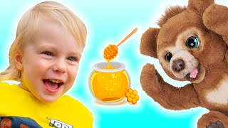 Teddy Bear Picnic Song for children by Sunny Kids Songs [upl. by Nikral]