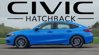 BEST HATCH 2022 Honda Civic Hatchback Review [upl. by Nrubloc965]