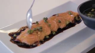 La recette de capellinis de saumon et sauce teriyaki maison de Carte blanche [upl. by Korrie]