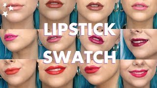 LOREAL ROUGE SIGNATURE LIPSTICK SWATCH amp REVIEW  ad [upl. by Nwahsed]