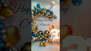 Elegant Balloon Decoration Ideas for Every Occasion  Manzil Event shorts viral manzilevent [upl. by Sivat]