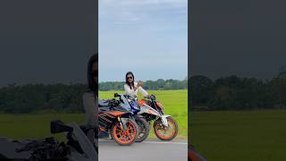 Ek Saat tino Bikes Ride Pe Jana Chahta Hai 🏍️ 😍❤️  Sabbir Hazari  shorts youtubeshorts ktm [upl. by Anak]