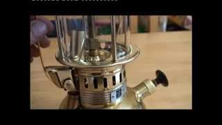 GENIOL Pressure oil lamp quotmodel 150quot [upl. by Ynafit]